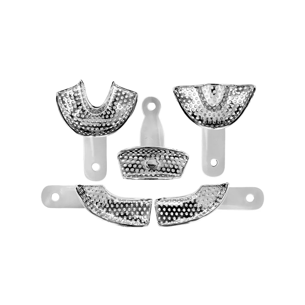 Anti Gag Reflex Partial Dental Impression Trays 5pcs