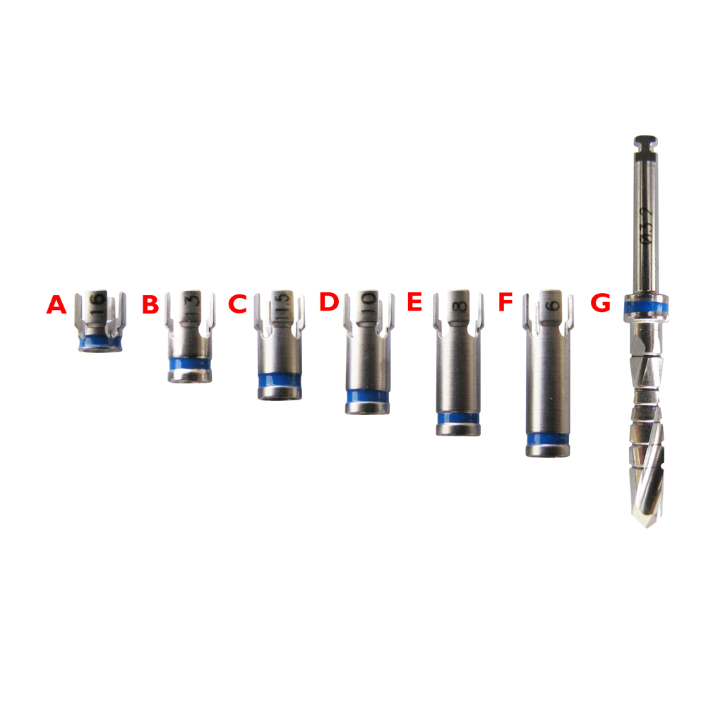 Set Of Stopper For Implant Drills 3.2mm