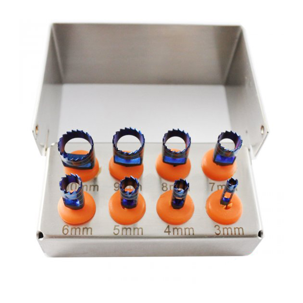 Blue Trephine Drills Kit