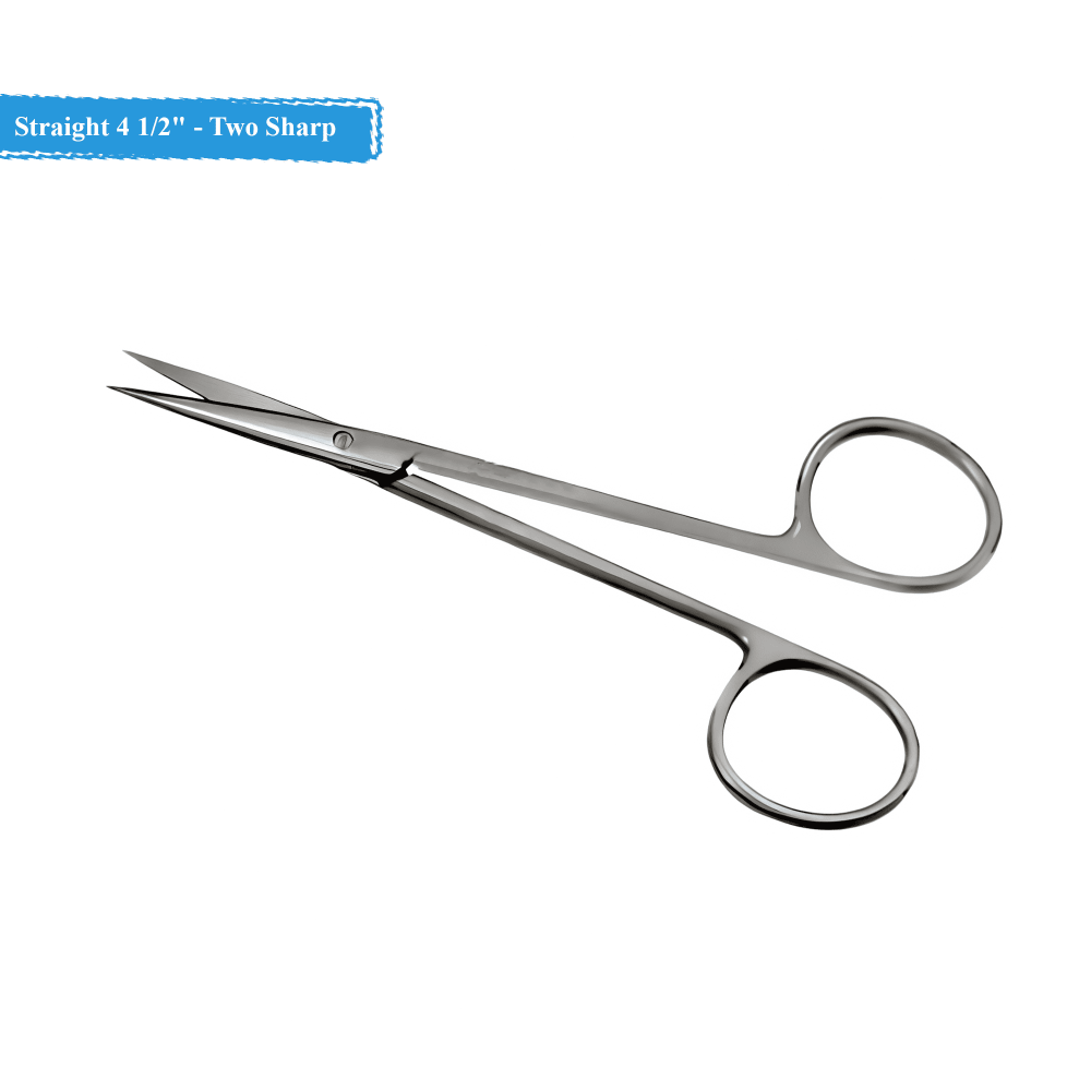 Dissecting Scissors Straight 4 1/2″ Two Sharp Points